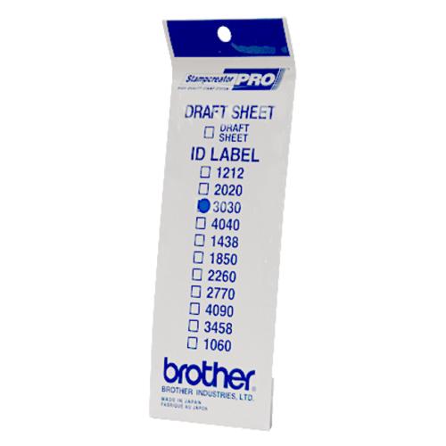 Brother étiquettes (ID3030 / 30x30mm)