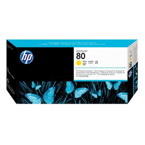 HP tête d'impression jaune (C4823A / 80)