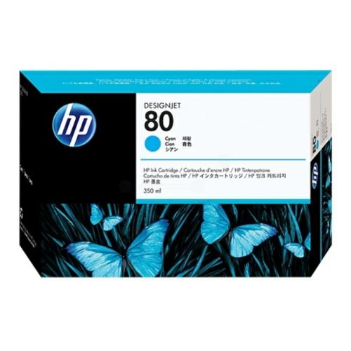 HP cartouche d'impression cyan (C4846A / 80) (grande capacité)