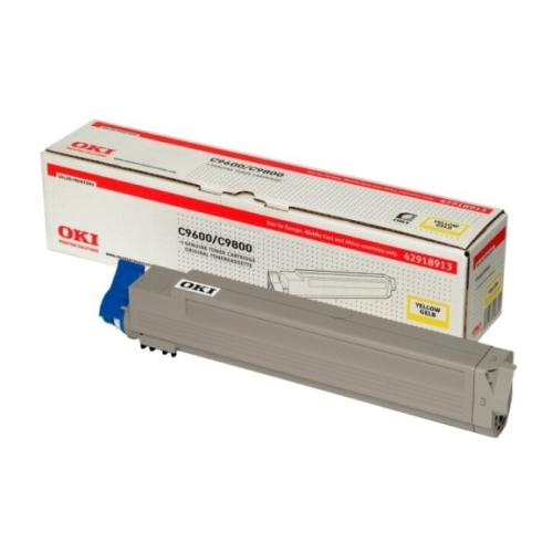 Oki toner jaune (42918913)
