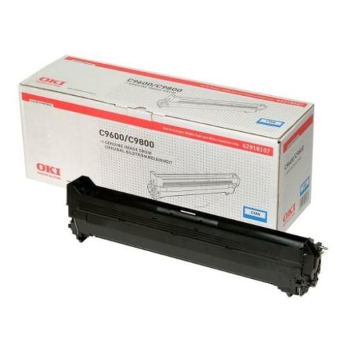 Oki kit tambour imprimante cyan (42918107)