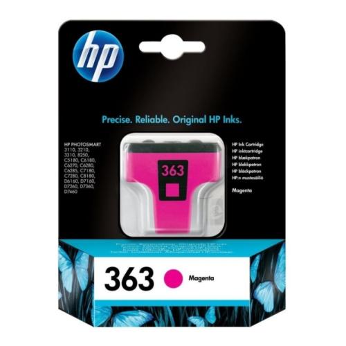 HP cartouche d'impression magenta (C8772EE / 363)