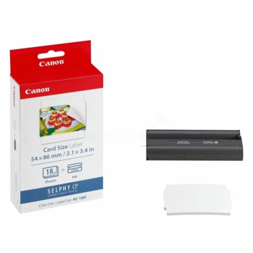 Canon Autocollant photo couleur (7741A001 / KC18IF)