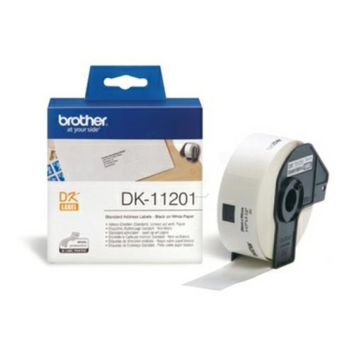 Brother étiquettes blanc (DK11201)