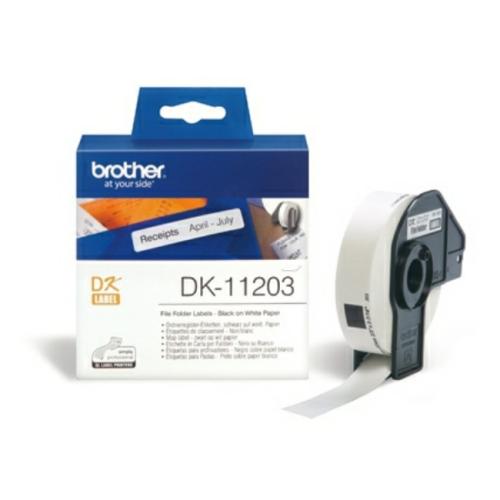 Brother étiquettes blanc (DK11203)