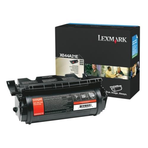 Lexmark toner noir (X644A21E / 0X644A21E)