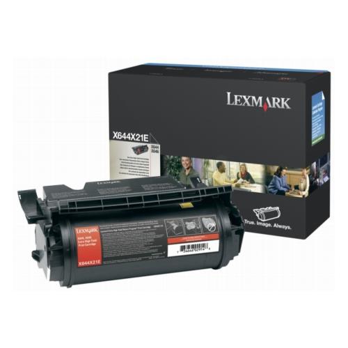 Lexmark toner noir (X644X21E / 0X644X21E) (grande capacité)