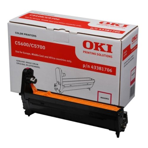 Oki kit tambour imprimante magenta (43381706 / 01095612)