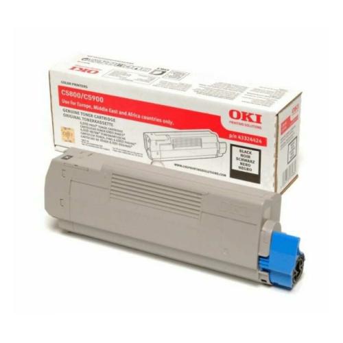 Oki toner noir (43324424)