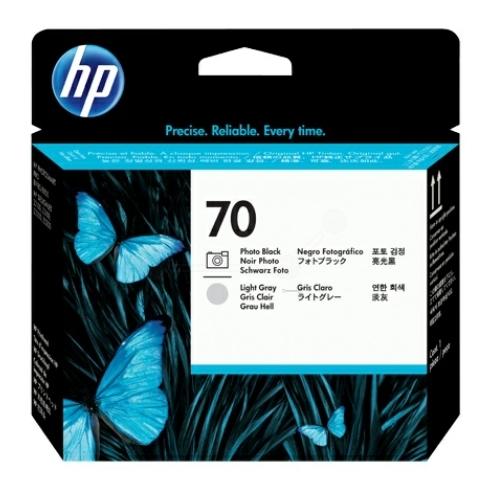 HP tête d'impression photoblack/gray light (C9407A / 70)