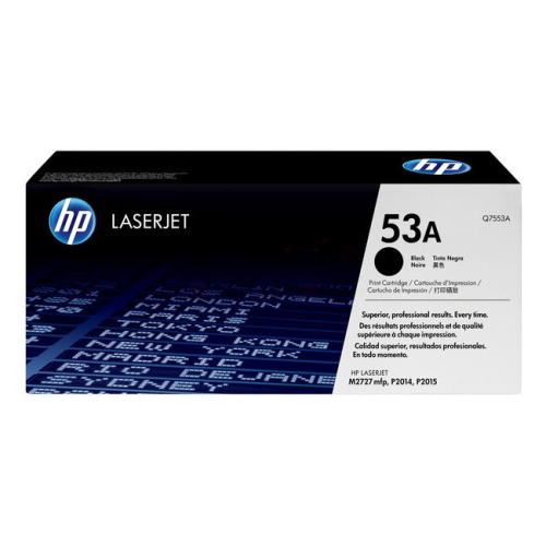 HP toner noir (Q7553A / 53A)
