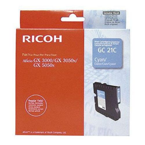 Ricoh cartouche d'impression cyan (405533 / GC21C)