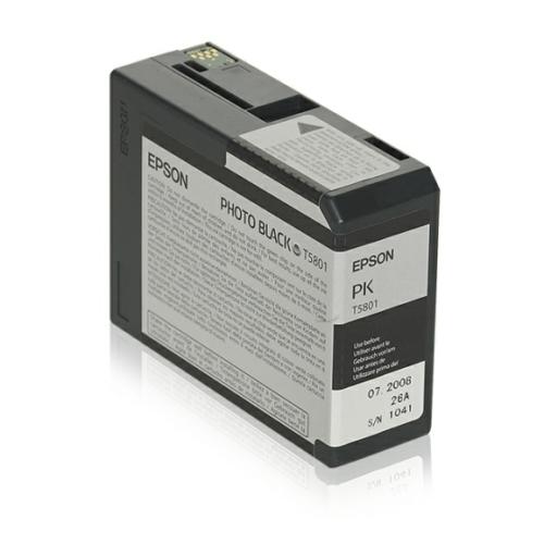 Epson cartouche d'impression photo noire (C13T580100 / T5801)