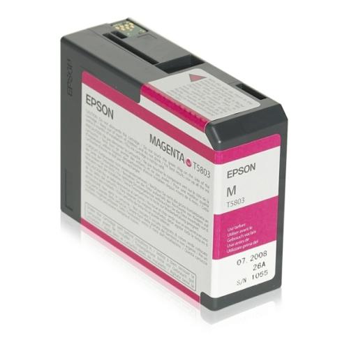 Epson cartouche d'impression magenta (C13T580300 / T5803)