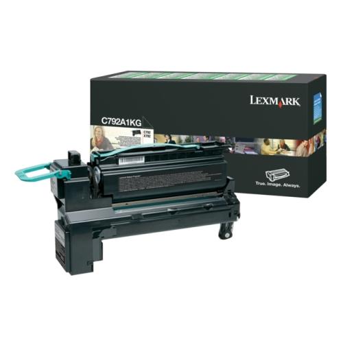 Lexmark toner noir (C780A1KG / 0C780A1KG) (Retour)