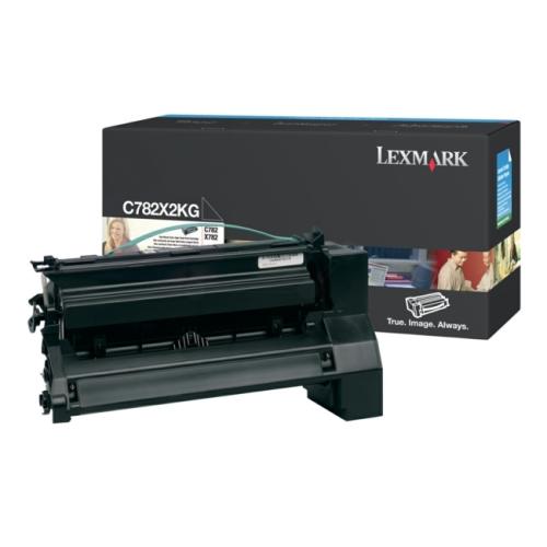 Lexmark toner noir (C782X2KG / 0C782X2KG) (grande capacité)