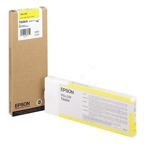 Epson cartouche d'impression jaune (C13T606400 / T6064)