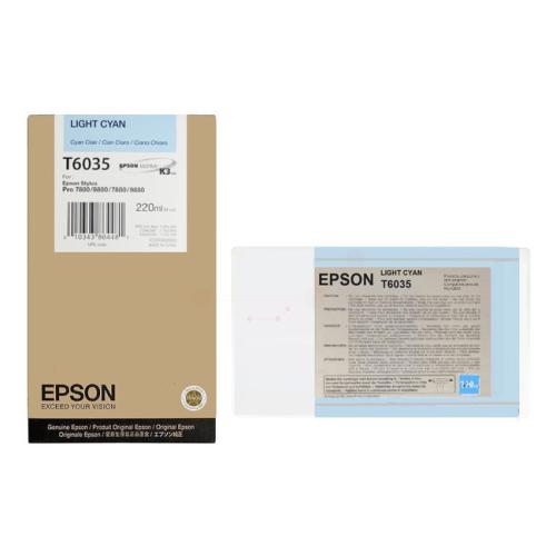 Epson cartouche d'impression photo cyan (C13T603500 / T6035)