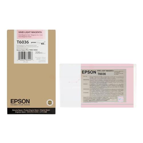 Epson cartouche d'impression photo magenta (C13T603600 / T6036)