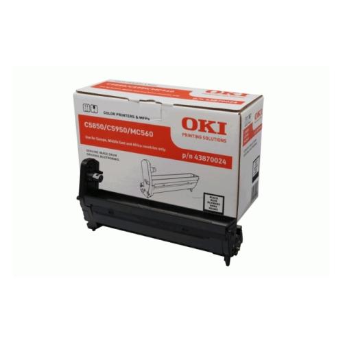 Oki kit tambour imprimante noir (43870024)