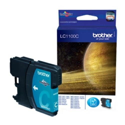Brother cartouche d'impression cyan (LC1100C)