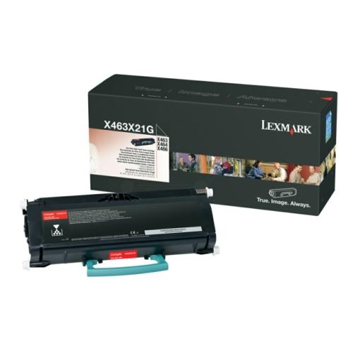 Lexmark toner noir (X463X21G / 0X463X21G) (grande capacité)
