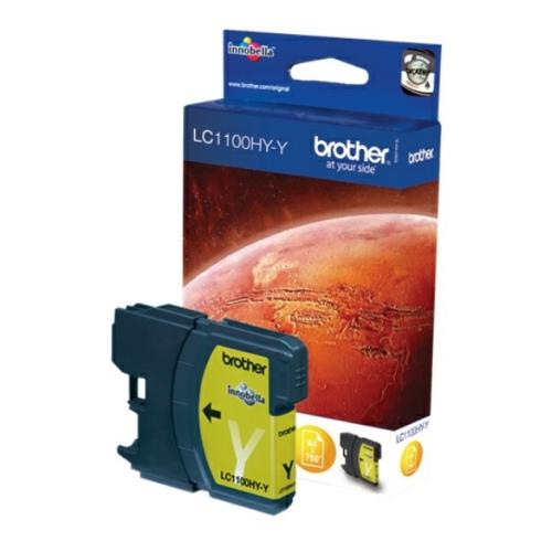 Brother cartouche d'impression jaune (LC1100HYY) (grande capacité)