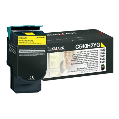 Lexmark toner jaune (C540H2YG / 0C540H2YG)