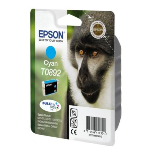 Epson cartouche d'impression cyan (C13T08924011 / T0892)