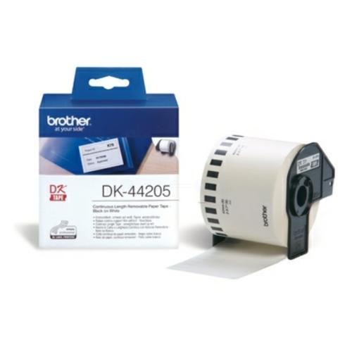 Brother étiquettes blanc (DK44205), 62mm