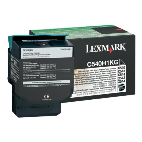 Lexmark toner noir (C540H1KG / 0C540H1KG) (Retour)