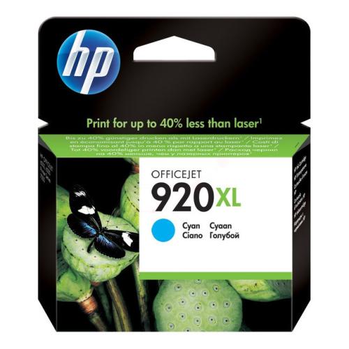 HP cartouche d'impression cyan (CD972AE / 920XL) (grande capacité)