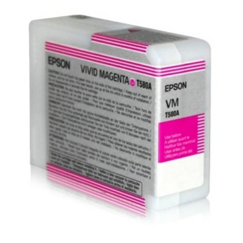 Epson cartouche d'impression magenta (C13T580A00 / T580A)