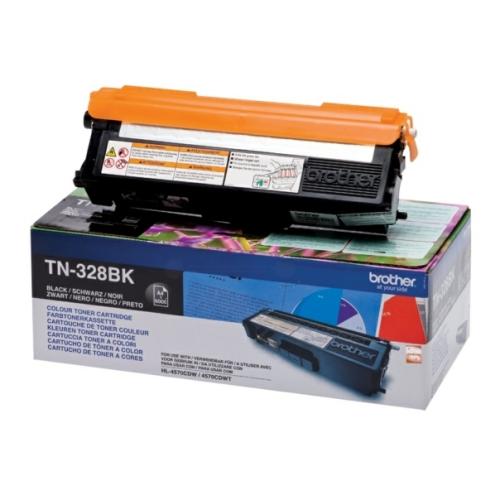 Brother toner noir (TN328BK) (grande capacité)