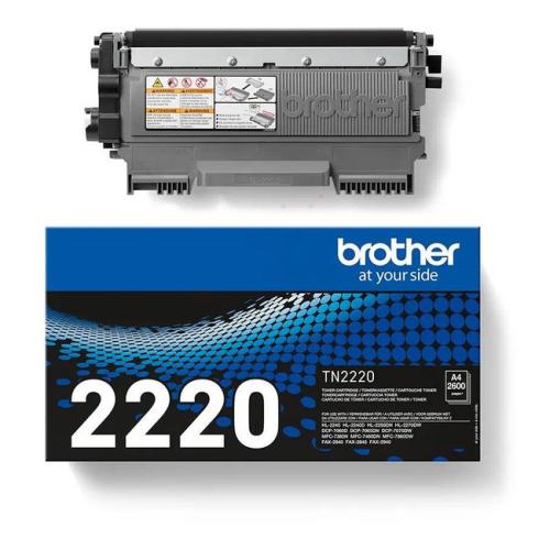 Brother toner noir (TN2220) (grande capacité)