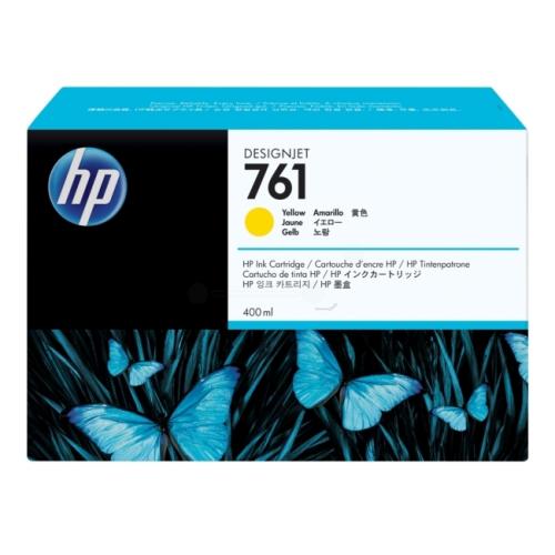 HP cartouche d'impression jaune (CM992A / 761)