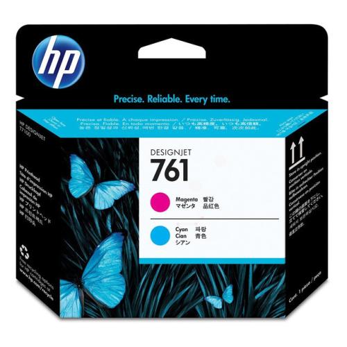 HP tête d'impression cyan / magenta (CH646A / 761)