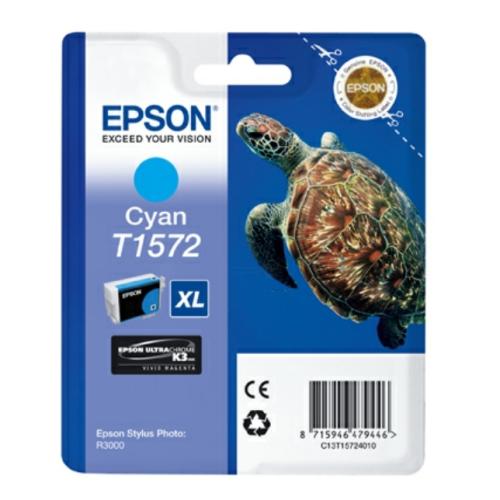 Epson cartouche d'impression cyan (C13T15724010 / T1572)
