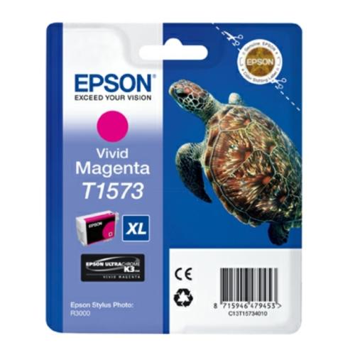 Epson cartouche d'impression magenta (C13T15734010 / T1573)