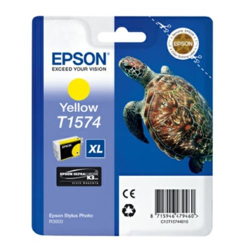 Epson cartouche d'impression jaune (C13T15744010 / T1574)