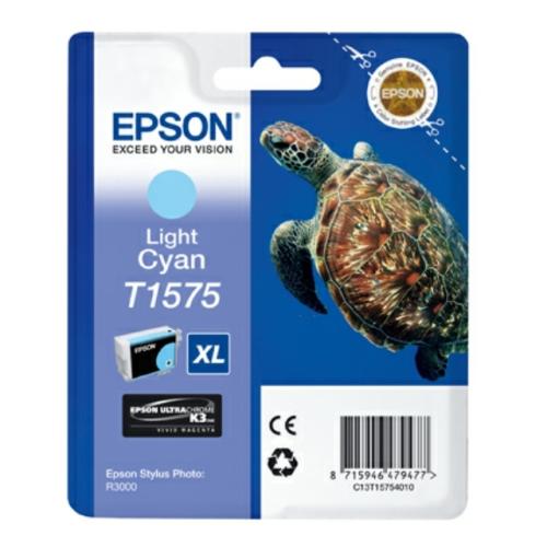 Epson cartouche d'impression photo cyan (C13T15754010 / T1575)