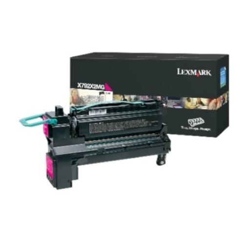 Lexmark toner magenta (X792X2MG / 0X792X2MG) (grande capacité)