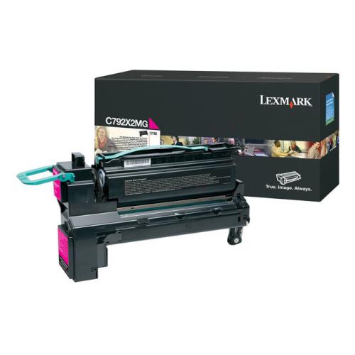 Lexmark toner magenta (C792X2MG / 0C792X2MG) (grande capacité)