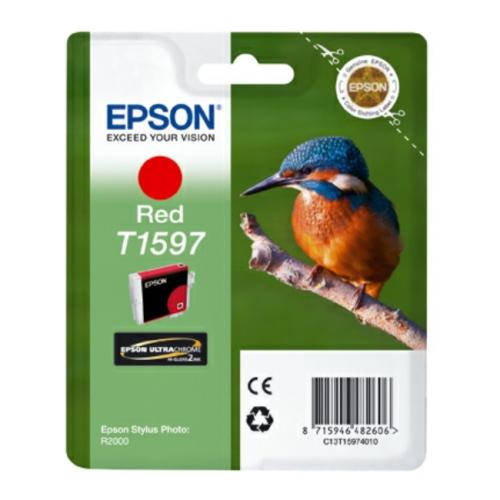 Epson cartouche d'impression rouge (C13T15974010 / T1597)