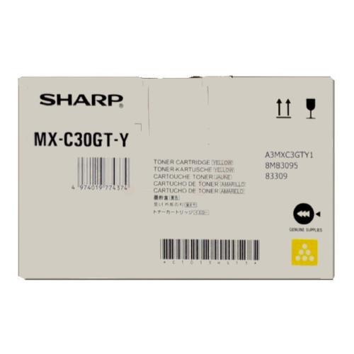 Sharp toner jaune (MXC30GTY)