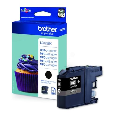 Brother cartouche d'impression noir (LC123BK)