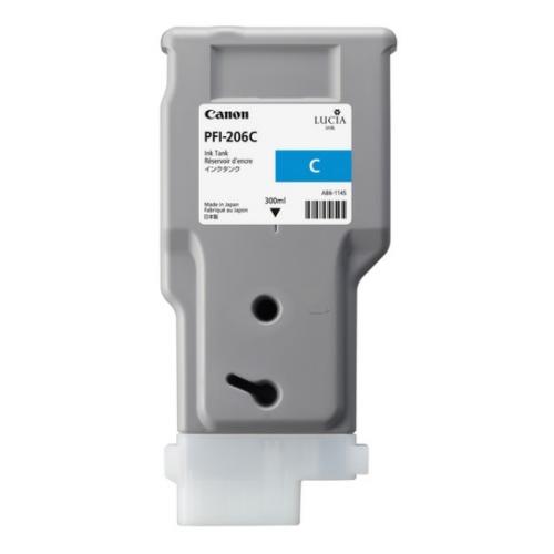 Canon cartouche d'impression cyan (5304B001 / PFI206C)