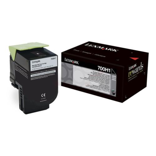 Lexmark toner noir (70C0H10 / 700H1)