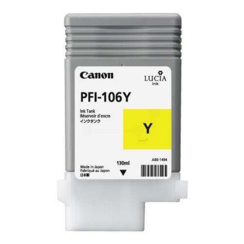 Canon cartouche d'impression jaune (6624B001 / PFI106Y)