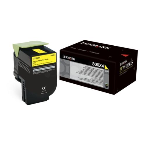 Lexmark toner magenta (80C0X30 / 800X3) (grande capacité)